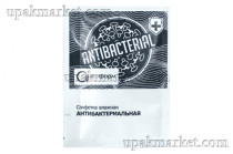 Салфетка влажная в индив. упаковке 135x135 Антибактериальная Асфарма (1500 шт)