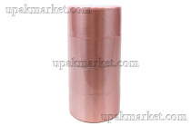Лента 5 см Атласная Розовая 22 м (4 бабин)