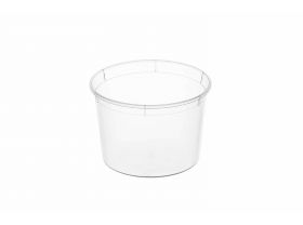 Банка с крышкой 0,5л прозрачная /140х47/ БП — UPAKMARKET