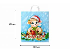 Пакет ПНД 38х42 "Экшен" Интерпак /20уп х 25шт/ — UPAKMARKET