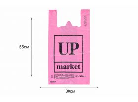 Пакет майка 30х55 "Русь" 8гр зеленая СТВ /20уп х 50шт/ — UPAKMARKET