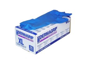 Перчатки латексные ХL голубые HIGH RISK CRYSTAL /10уп х 50шт/ — UPAKMARKET