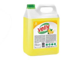 Средство для мытья посуды "Velly" light (зеленое яблоко) 5кг   GraSS ЧЗ — UPAKMARKET