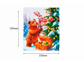 Пакет ПВД 25х30 "Презент" 60мкм МП /40уп х 25шт/ — UPAKMARKET
