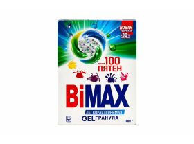 Стиральный порошок BiMAX 400гр 100 Пятен автомат для белого 
НЭФИС ЧЗ