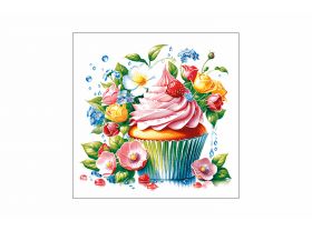 Салфетки 33х33 3 - слойн. Art Bouquet 20 шт  Цирк — UPAKMARKET