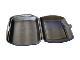Ланч бокс LBE-2 черный /249х207х61/ Протек — UPAKMARKET