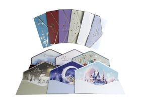 Конверт для денег в ассорт. МАТОВЫЕ /(1упх10шт) - (100шт) — UPAKMARKET