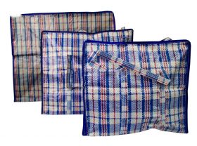 Сумка с замком 55х45 микс SHER №4 2диз — UPAKMARKET