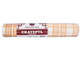Скатерть 110х180 "Клетка" красная (в рулоне 5 штук) PR — UPAKMARKET