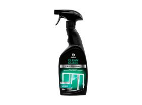 Очиститель стекол и зеркал с триггером CLEAN GLASS Professional 600 мл GraSS ЧЗ — UPAKMARKET