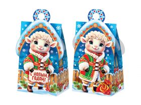 Подарочная упаковка 500г НГ МОЙ ГЕРОЙ Символ Овца — UPAKMARKET