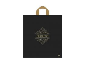 Пакет с петлевой ручкой 46х42 "Соты" 95мкм Тико Перфекто /6уп х 50шт/ — UPAKMARKET