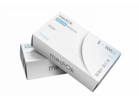 Перчатки нитриловые неопудренные смотровые S серые ПРЕМИУМ STYLE GRAPHITE /10уп х 100шт/ — UPAKMARKET