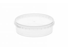Банка с крышкой 0,400л прозрачная /95х78,5/ Спектр-Пласт — UPAKMARKET