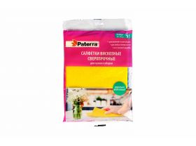 Салфетка из вискозы 30х38 5шт сверхпрочные PATERRA — UPAKMARKET