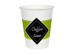 Стакан бумажный 250мл 80мм ГН Кофе (Coffee time) 50 шт*20уп (1000шт) Л-ПАК