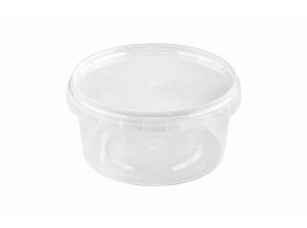 Банка с крышкой 0,5л прозрачная /140х47/ БП — UPAKMARKET