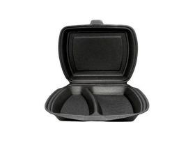 Ланч бокс LB-MAX-1 белый ЭКО /255х190х70/ Мегапласт — UPAKMARKET
