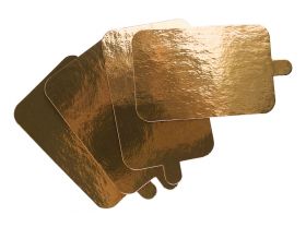 Подложка картонная 240х240мм 1,5мм золото/жемчуг — UPAKMARKET