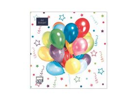 Салфетки 33х33 3 - слойн. Art Bouquet 20 шт Веселый праздник