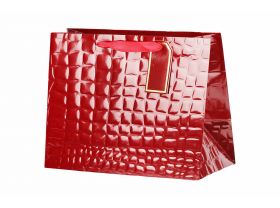 Пакет бумажный Люкс роза 35 х 35 х 35 см — UPAKMARKET