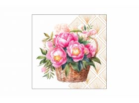 Салфетки 33х33 3 - слойн. Art Bouquet 20 шт  Цирк — UPAKMARKET