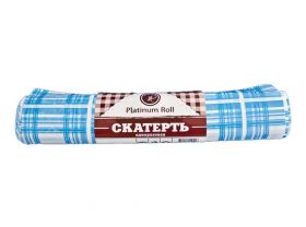 Скатерть 110х180 "Клетка" красная (в рулоне 5 штук) PR — UPAKMARKET