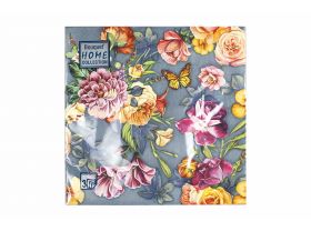 Салфетки 33х33 трехслойные Красивые цветы Art Bouquet 20 шт