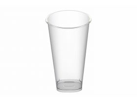 Стакан прозрачный Bubble Cup с квадратным дном 500мл. д.90мм. h135мм (432шт/кор.)