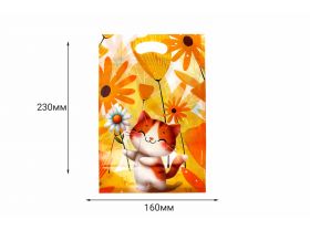 Китай Пакет зиплок 16х23 /5уп х 50шт/ (250шт) Праздник микс — UPAKMARKET