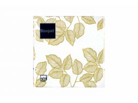 Салфетки трехслойные Art Bouquet Барокко узор классика 16 шт — UPAKMARKET