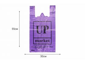 Пакет майка 30х55 "Русь" 8гр зеленая СТВ /20уп х 50шт/ — UPAKMARKET