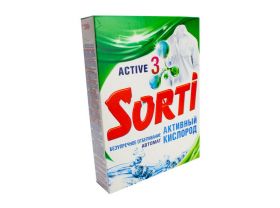 Стиральный порошок SORTI 350г автомат Активный кислород д/белого НЭФИС