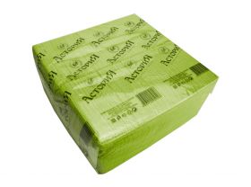 Салфетки 24х24 1 сл. 400л Интенсив зеленые АсториЯ