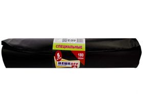 Пакет для мусора 180л ПВД синие (25шт в рулоне) 50мкм 85х110 Мешкоff — UPAKMARKET