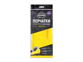 Перчатки резиновые хозяйственные S AVIORA ЧЗ — UPAKMARKET