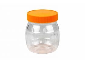 Банка с крышкой 0,5л прозрачная /140х47/ БП — UPAKMARKET