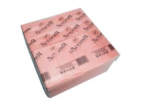 Салфетки 24х24 1-слойн. 400л/4уп Пастель Розовые АСТОРИЯ