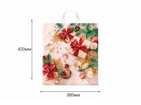 Пакет ПНД 38х42 "Экшен" Интерпак /20уп х 25шт/ — UPAKMARKET