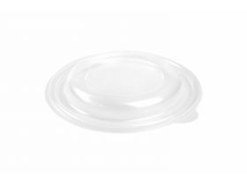 Тарелка К-144-500 /144х150х59/ (РР) крышка прозрачная (300шт) — UPAKMARKET
