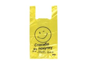 Пакет майка ПНД 28х49 4,2гр ПП БЗП белый — UPAKMARKET