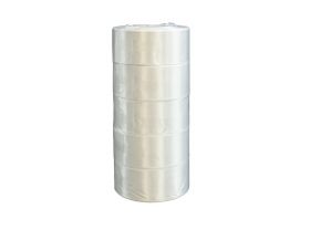 Лента 4 см Атласная Синяя 22 м (5 бабин) — UPAKMARKET