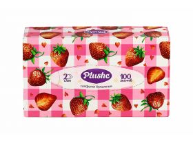 Салфетки в коробке V-сложение 2х сл. 230шт PLUSHE — UPAKMARKET