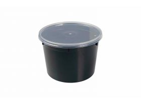 Банка с крышкой 0,5л прозрачная /140х47/ БП — UPAKMARKET