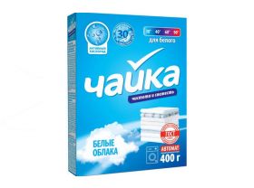 Стиральный порошок автомат 400г Белые облака ЧАЙКА