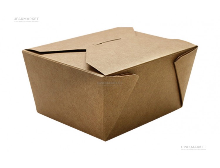 Контенейр универсальный FOLD BOX 600 110х90х65 картонный 600мл OSQ (OCQ, OCIQ, ОСК, ОЭСКЬЮ, ОСИКЬЮ) — UPAKMARKET