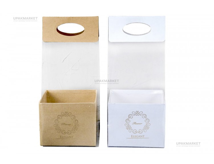Коробка подарочная для цветов (1шт) ПК634 — UPAKMARKET