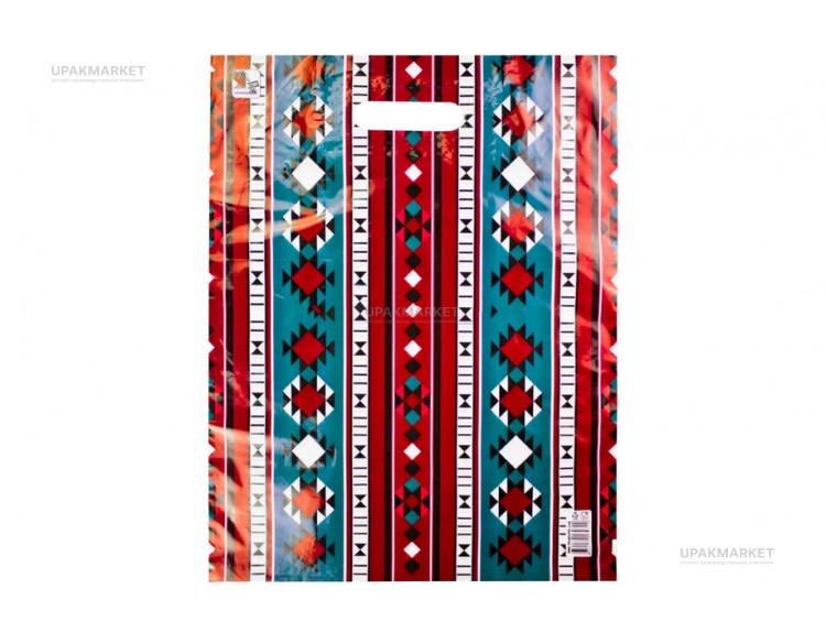 Пакет Тико 31х40 "Коврик" . — UPAKMARKET