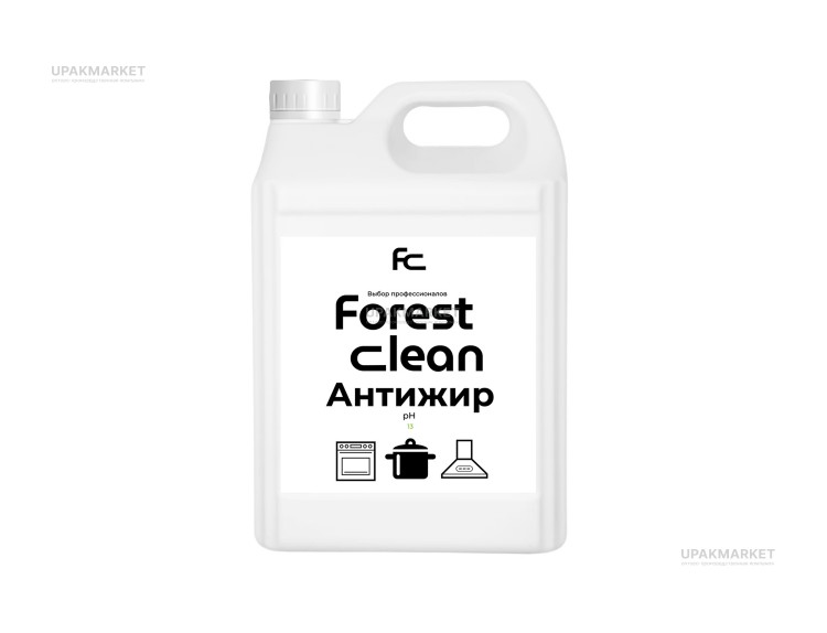 Антижир 5л канистра Forest Clean ЧЗ — UPAKMARKET